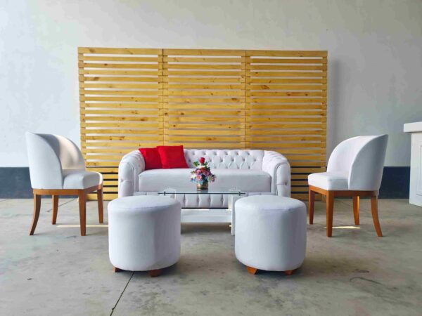 Sala moderna blanca